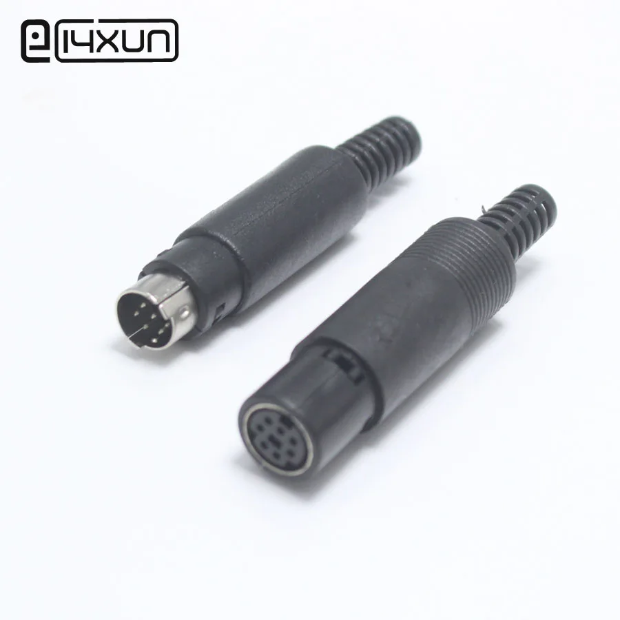 1pcs PLC 7Pin Male Female Plug jack Connector S Terminal 7P Large