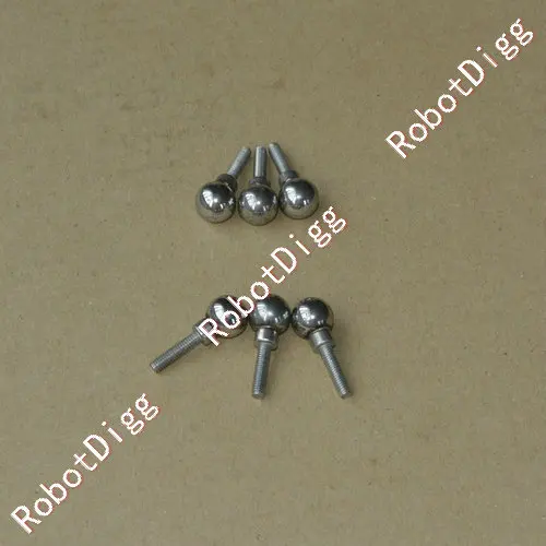 

Rostock steel ball head screw//6pcs steel ball head screw for Rostock Effector