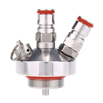 

Stainless Steel Beer Spear Fitting Connector Liquid Connectors Bar Accessory Home Brew Marking Mini Keg Dispenser