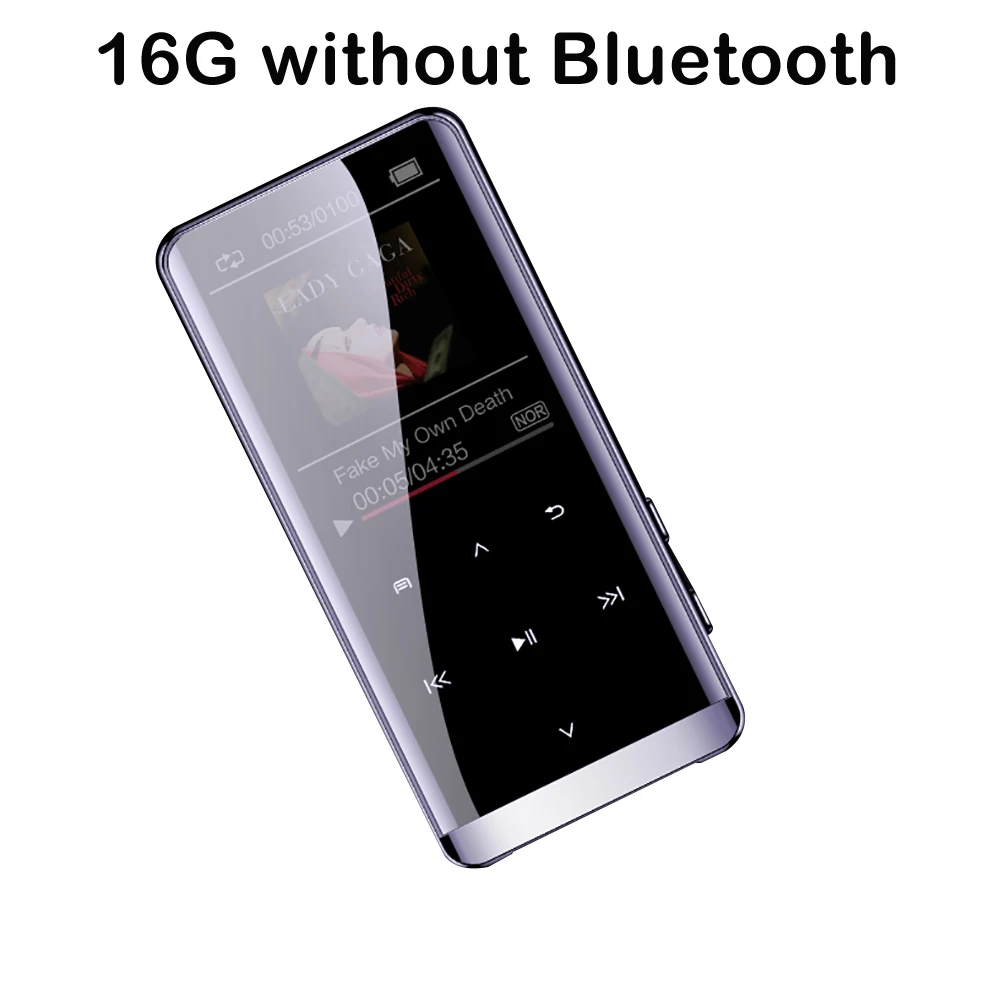 8G/16G Мини Bluetooth Mp3 плеер сенсорный экран Lossless запись ручка HIFI музыкальный плеер с микрофоном OTG