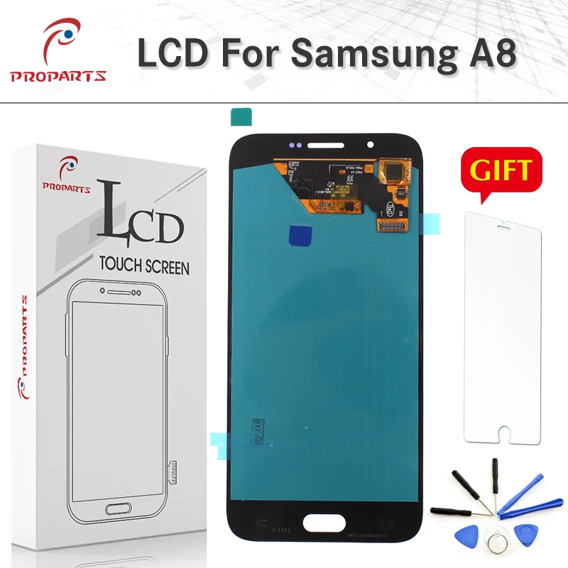 Super AMOLED Экран для Samsung Galaxy A8 A800 a800f A8000 ЖК дисплей Дисплей сенсорный экран 2015 Замена