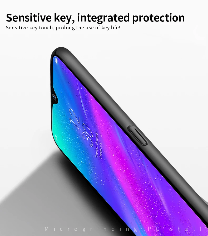 Чехол для OPPO Realme 3 Pro Ультратонкий Жесткий чехол накладка из поликарбоната