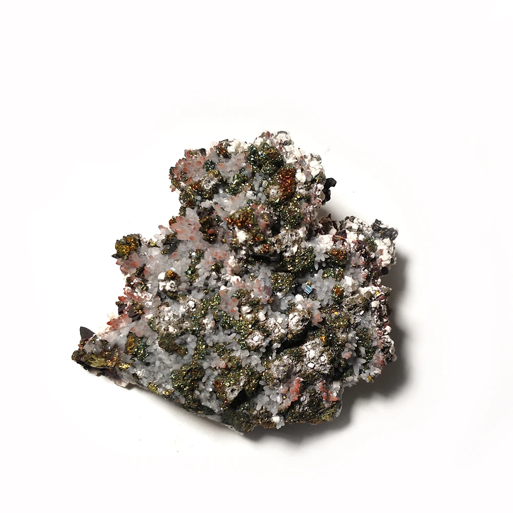 

192g Natural Stones and Minerals Chalcopyrite red crystal Rock B10-72