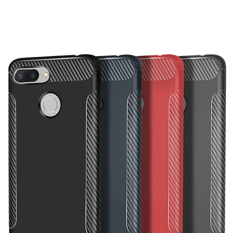 

H-shirley Silicone Case Phone Cover For redmi 6pro Soft TPU Anti-knock back cover for redmi 6a/ A2 lite