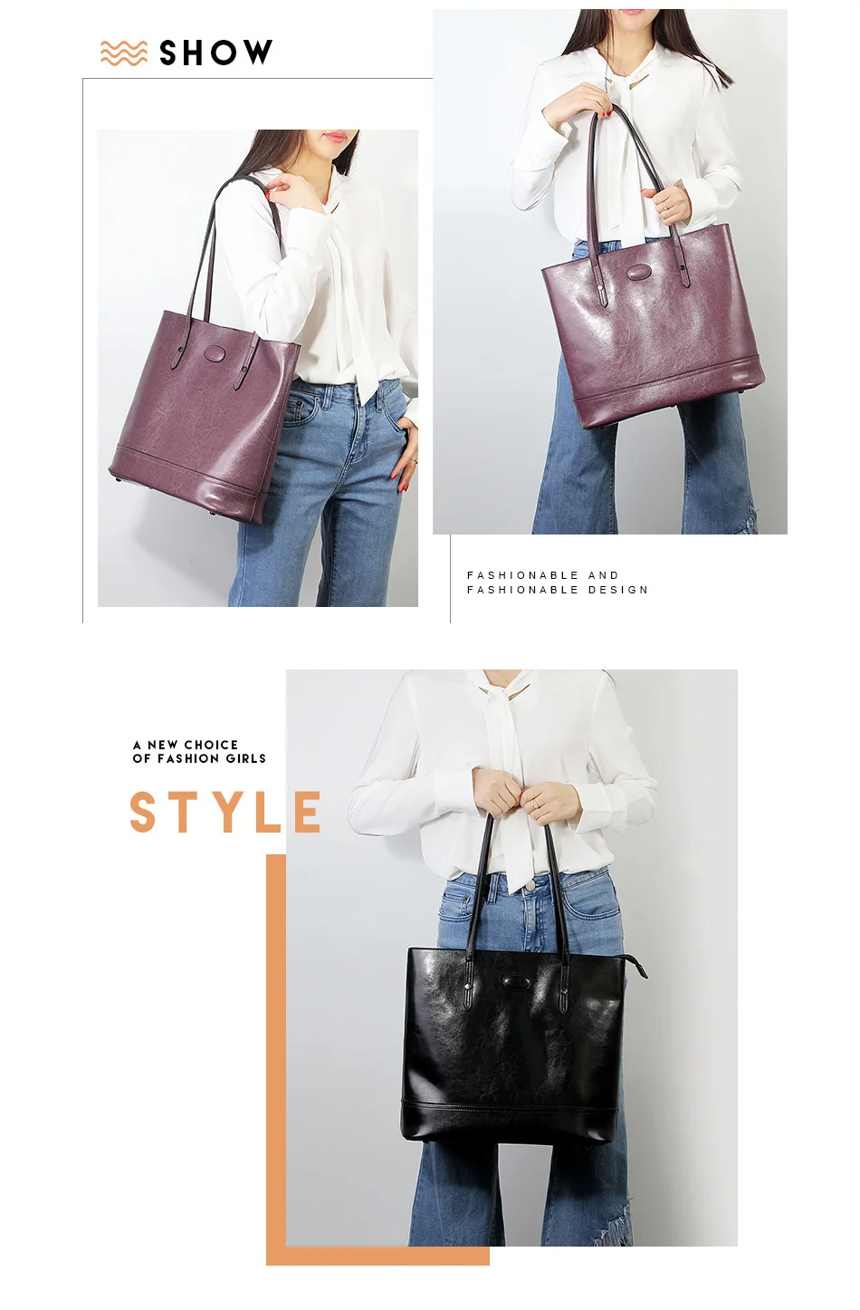 de compras preto tote bolsa alta qualidade bolsas