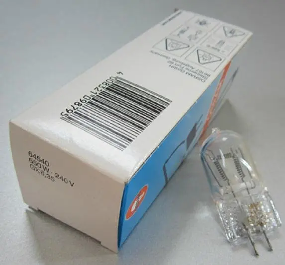 

JC 64540 240V 650W GX6.35 PROFESSIONAL PROJECTOR Photography LAMP