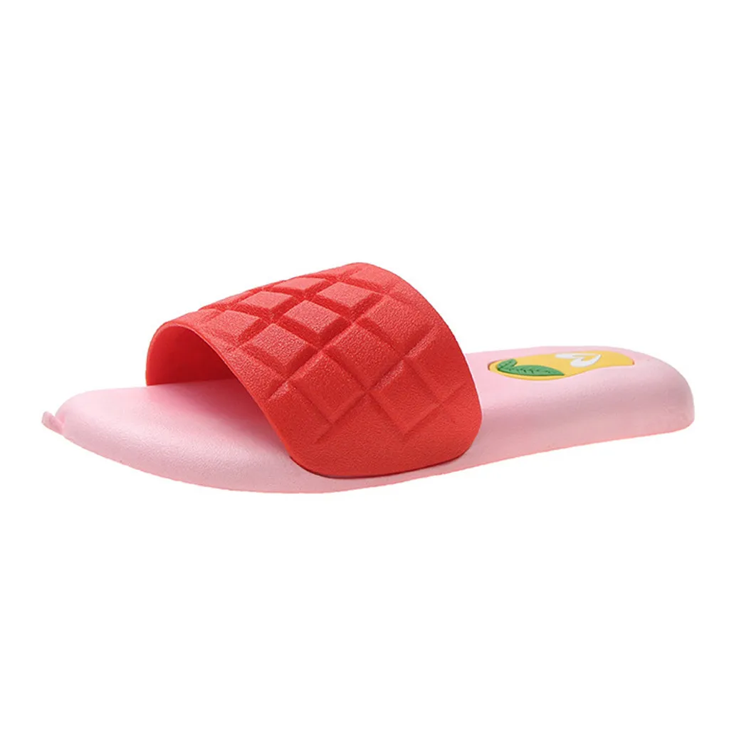 Mango тапочки для мальчиков и девочек обувь летние детские пляжные воды домашняя обувь из ПВХ с мультипликационным принтом детские шлепанцы Zapatillas playa