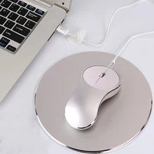Aluminum Alloy Wireless 2.4Ghz Mouse USB Rechargeable Mouse Mice For Windows 8 Win10 Laptop Without Mat EM88