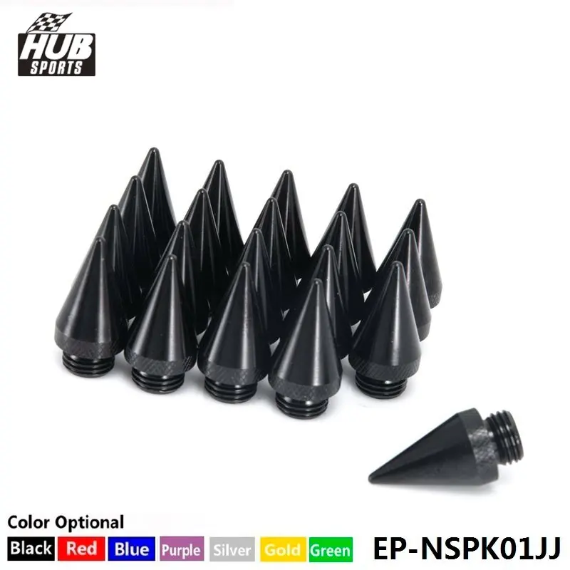 EPMAN- 25pcs/lot Plastic Rim Lip Replacement Wheel Rivets / Nuts For Wheel Cap Lip Screw Bolt Tires EPAS066G