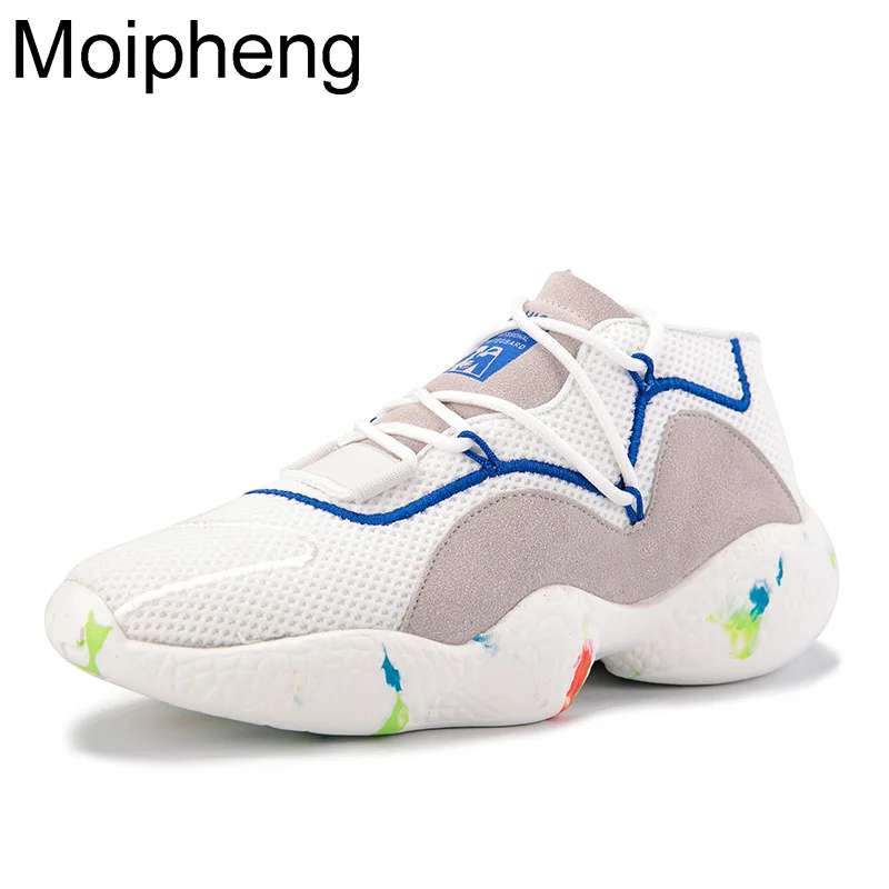 

Moipheng 2019 Women White Sneakers Breathable Sock Flats Ladies Vulcanized Shoes Plus Size Black Autumn Sneakers Zapatos Mujer