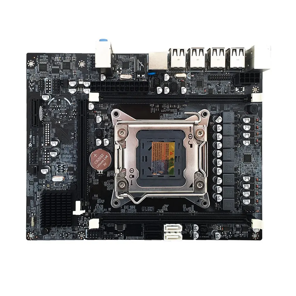 

X79 E5 Desktop Computer Mainboard LGA 2011Pin 4 Channels RECC Gaming Motherboard CPU Platform Support i7 Xeon for Intel