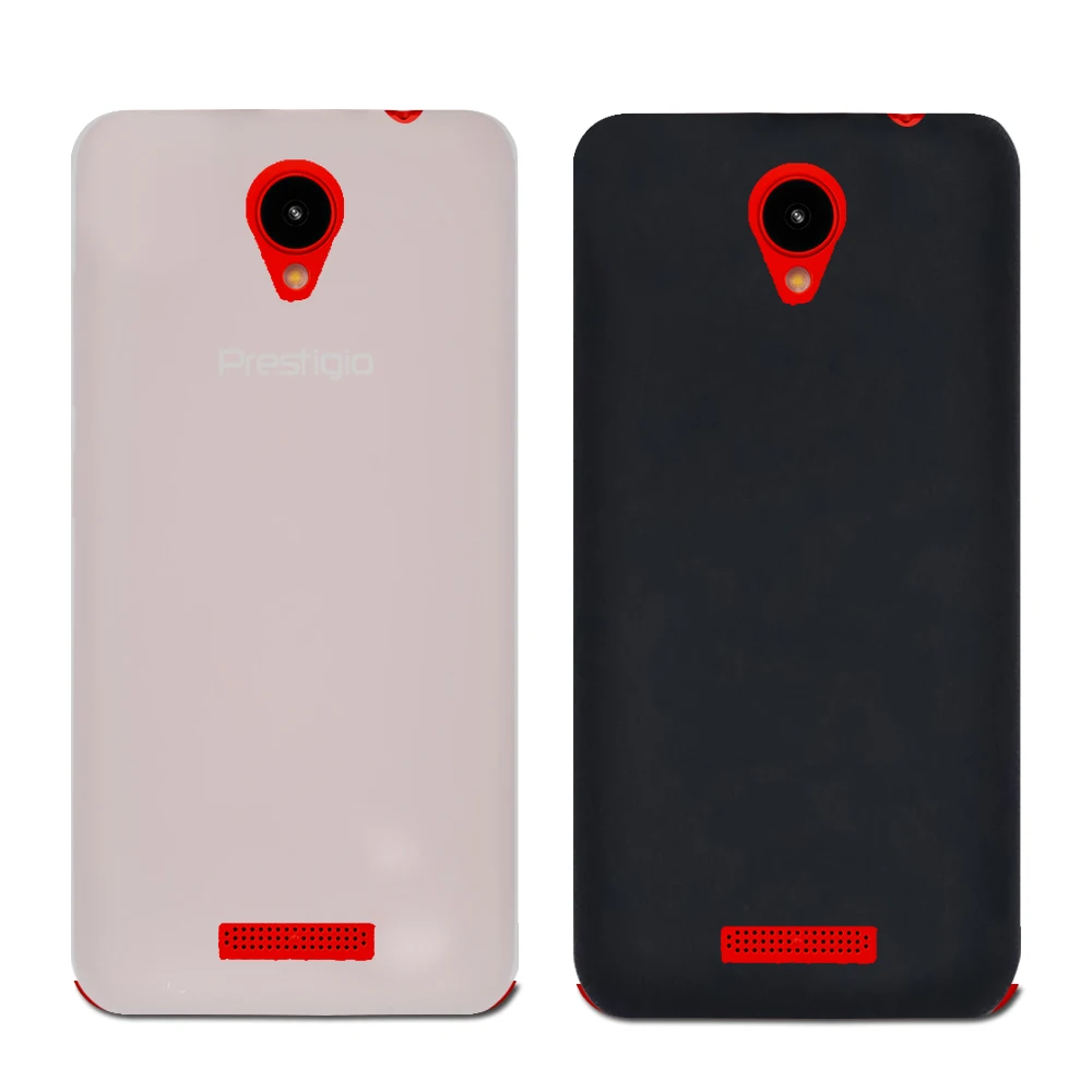 

For Wize G3 Covers Without Pattern Pure Color Black White Case for Prestigio Wize G3 PSP3510DUO Matte Back Cover Bag TPU Cases