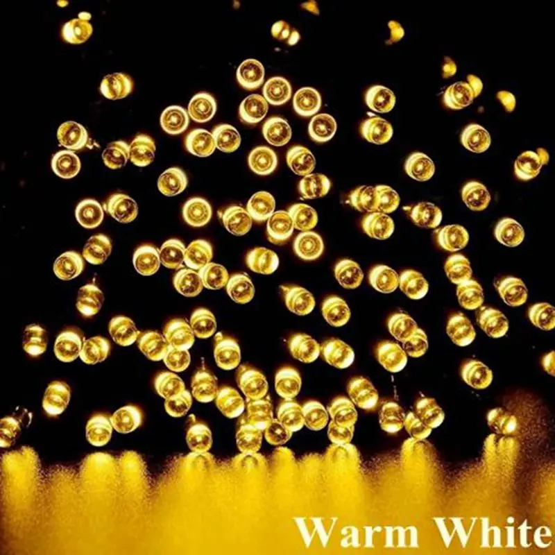 DC5V USB Powered 20m 200led Waterproof Black Line  Led String Light For Outdoor Wedding Christmas Tree Garden Holiday Decoration