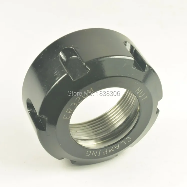 

ER32 clamp nut 1pcs ER32UM Spandle Nut thread M40*1.5,Diam 50mm Height 24.4mm for ER COLLET, CNC collet chuck Nuts