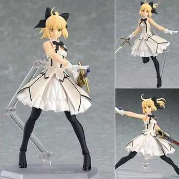 

15CM Japanese anime figure Figma EX-038 Saber Lily action figure collectible model toys for boys