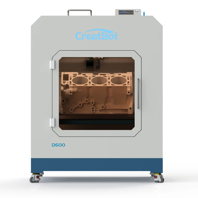Best Price Industrial Creatbot 3d printer D600 Dual extruder 600*600*600mm Large Size Metal Printer 3.0mm ABS PLA filaments Best Price Industrial Creatbot 3d printer D600 Dual extruder 600*600*600mm Large Size Metal Printer 3.0mm ABS PLA filaments