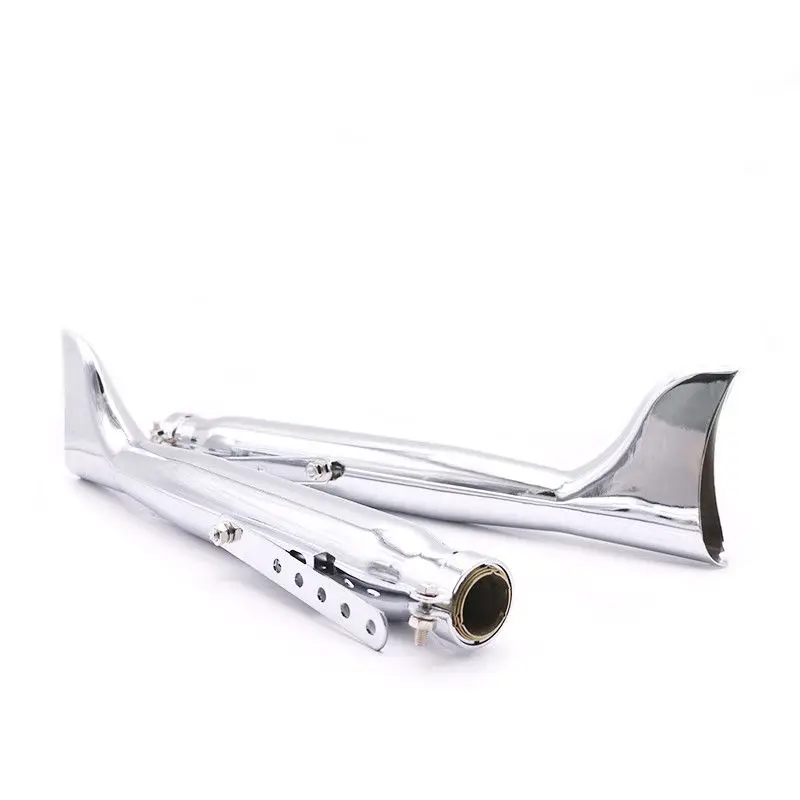 MotorcycleShorty 35mm 38mm 41mm 43mm 45mm Exhaust Muffler Megaphone Cruiser Bobber Chopper Cafe Racer Old School Black MotorcycleShorty 35mm 38mm 41mm 43mm 45mm Exhaust Muffler Megaphone Cruiser Bobber Chopper Cafe Racer Old School Black
