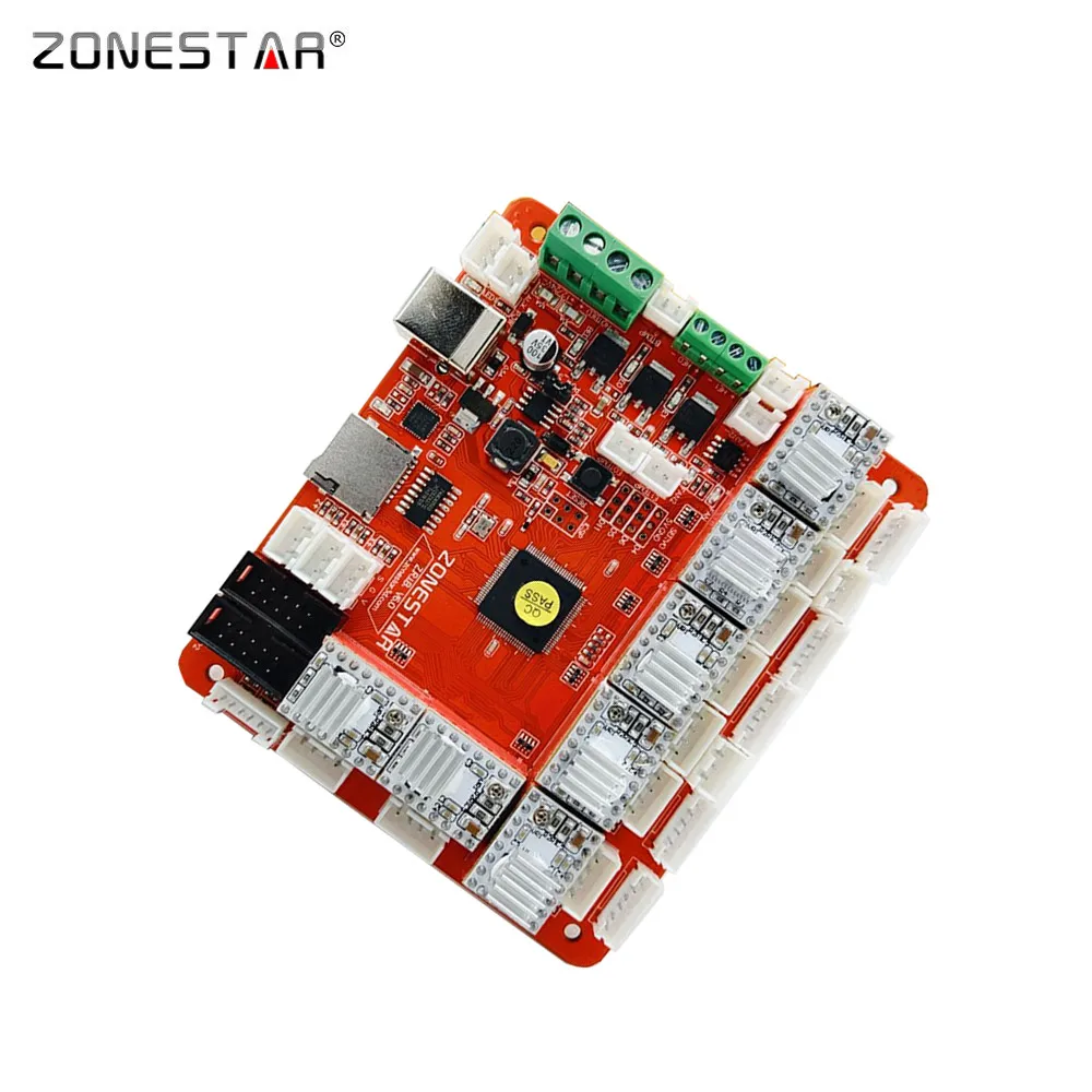 ZONESTAR ZRIB материнская плата контроллера материнская плата принять ATMEGA 2560 MCU совместимый для RAMPS 1,4 Mendel i3 FDM