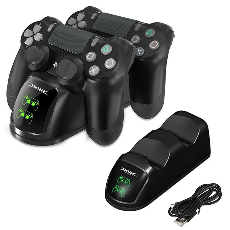 

Dual Charging Dock Charger Station with LED Indicator for Sony PlayStation 4 PS4/Pro/ Slim Wireless Controller
