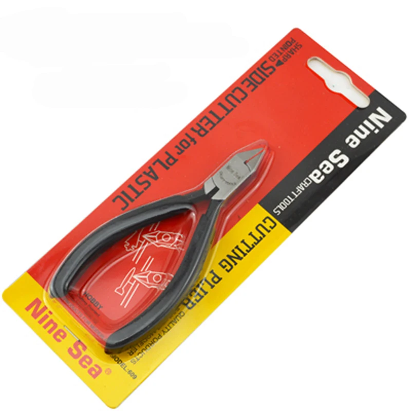 

Nine Sea 609 Cutting Plier tool for Gundam model Making Side Cutter for Plastic Mini Plastic Nippers Model Assembly Tool