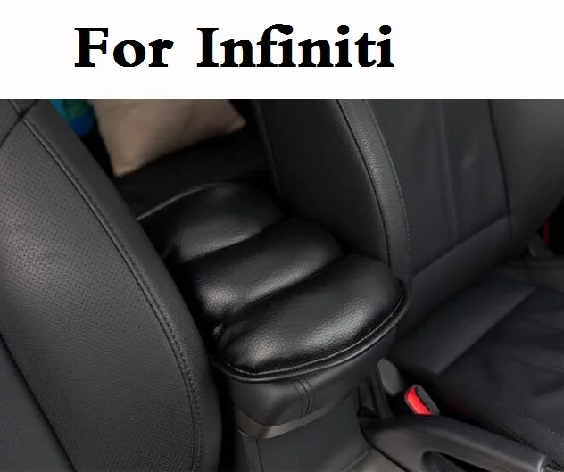 Soft Car PU Mat Center Console ArmRest Seat Pad Cushion For Infiniti EX