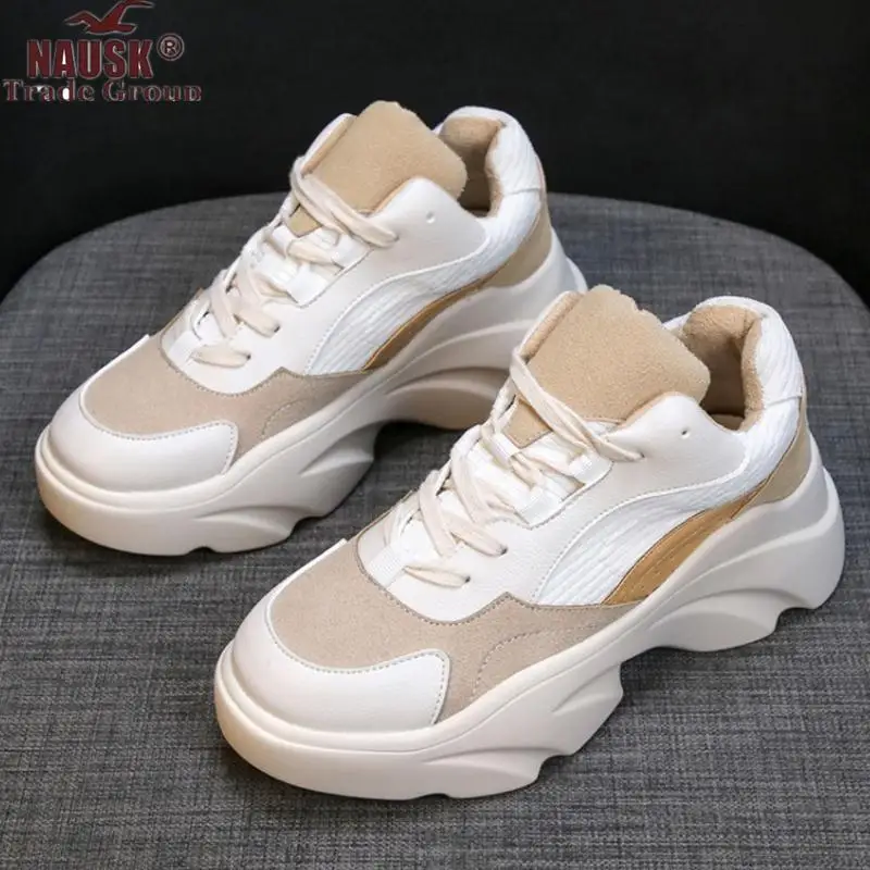 

Women Thick Bottom Casual Platform Shoes Women Summer Outdoor Brand New Walking Footwear Size 35-40