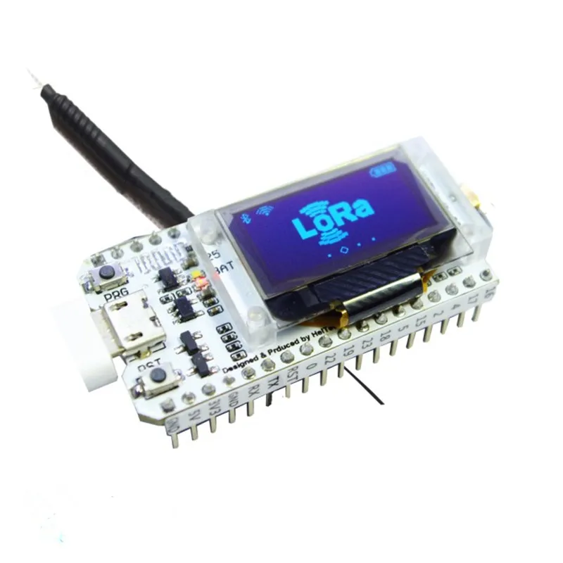 Макетная плата для Arduino 868 МГц/915 МГц ESP32 SX1276 LoRa 0 96 дюйма синий OLED дисплей Bluetooth WIFI