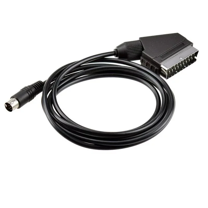 2019 сменный 1 8 м V pin Scart кабель для Sega Megadrive Genesis Master System RGB AV кабели|Кабели| |