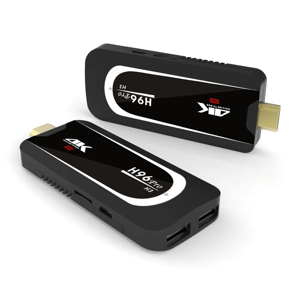 H96 Pro H3 TV Stick Amlogic S905X Penta Core GPU Android 7.1 TV Dongle 2GB RAM 16GB ROM 2.4G/5.G WiFi BT 4.0 1080P 4K HD Mini PC