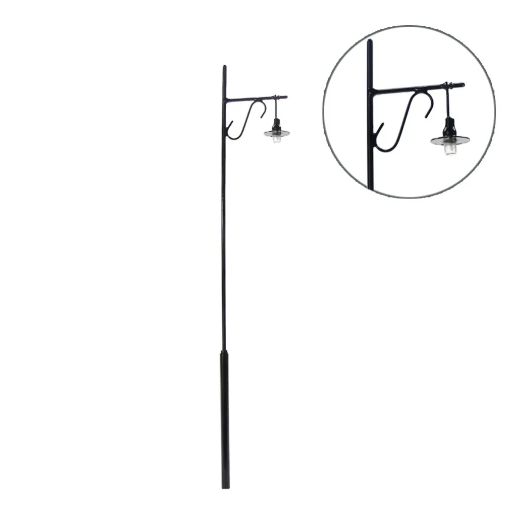 5 шт. модель железной дороги Ламповые лампы уличный светильник s O масштаб 17 см 12 в LSL01 модель открытый светильник blubs