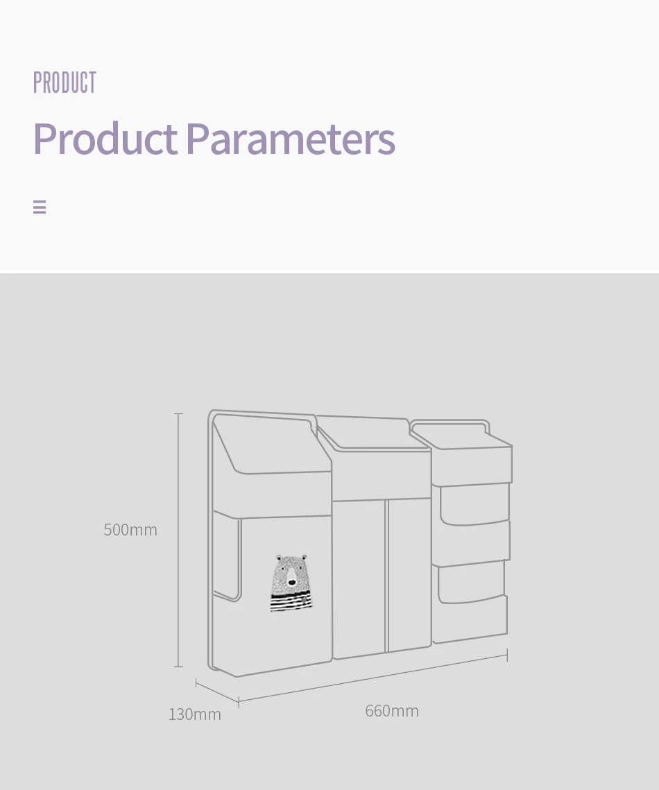 Переносная детская кроватка Органайзер кровать висячая сумка для детей первой необходимости пеленки хранения Жесткая Сумка постельных принадлежностей