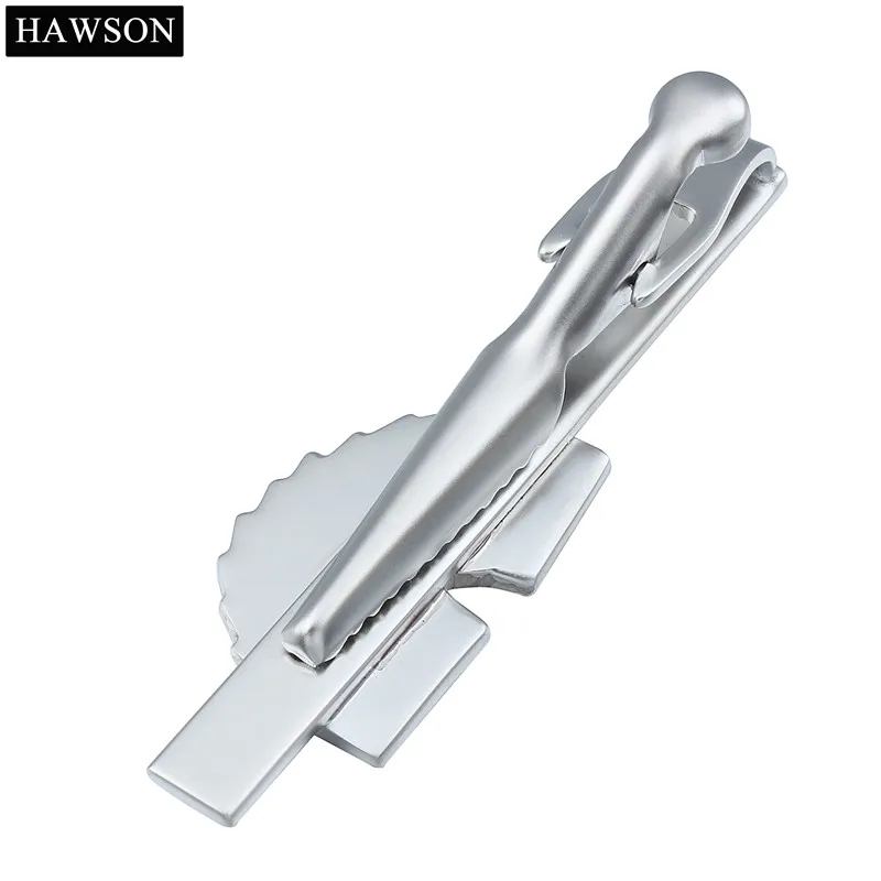 HAWSON Poker Tie Модные свадебные Зажимы для галстука с коробкой жемчужный песок шейный галстук булавка для мужчин