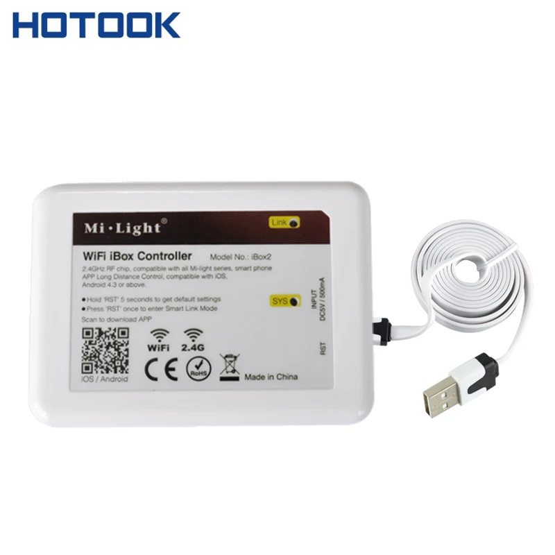 Hotake wi fi светодиодный контроллер концентратора 2 4G 4 зоны Touchable RGBW беспроводной RF