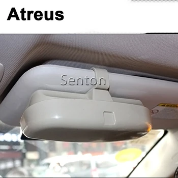 

Atreus Car Accessories Glasses Box Case Holder For Lexus Honda Civic Opel astra h j Mazda 3 6 Kia Rio Ceed Volvo XC90 XC60 Lada