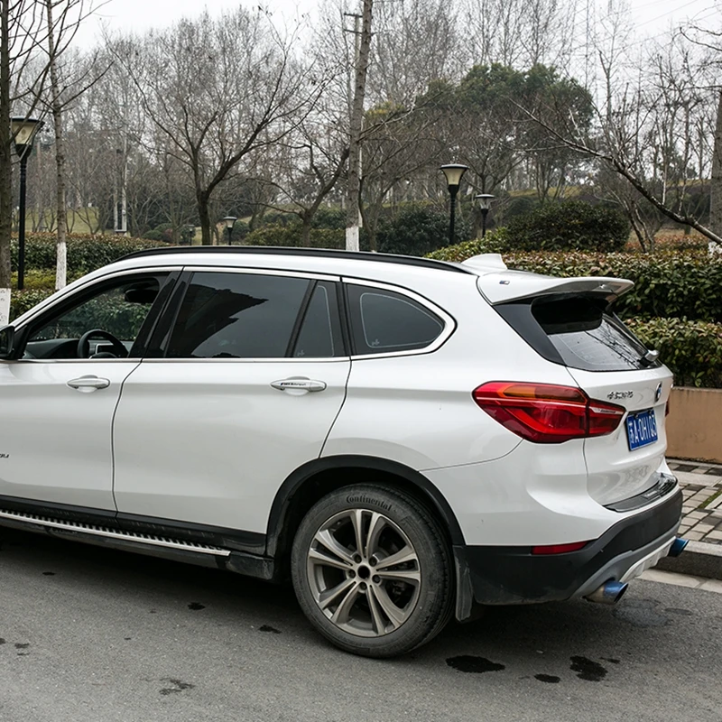 Задний спойлер для BMW X1 2016 2017 2018 АБС пластик задний на крышу new Color|Спойлеры и