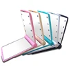 1PC Fashion Women Ladies Make Up Mirror Cosmetic Folding Portable Compact Pocket with 8 LED Folding Make Up Mirrors with LED Lights