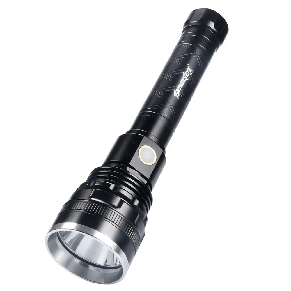 

New 3000 Lumens XH-P50 LED 18650 Flashlight Torch Lamp Light Outdoor Cycling Aluminum Alloy 258*62*35mm