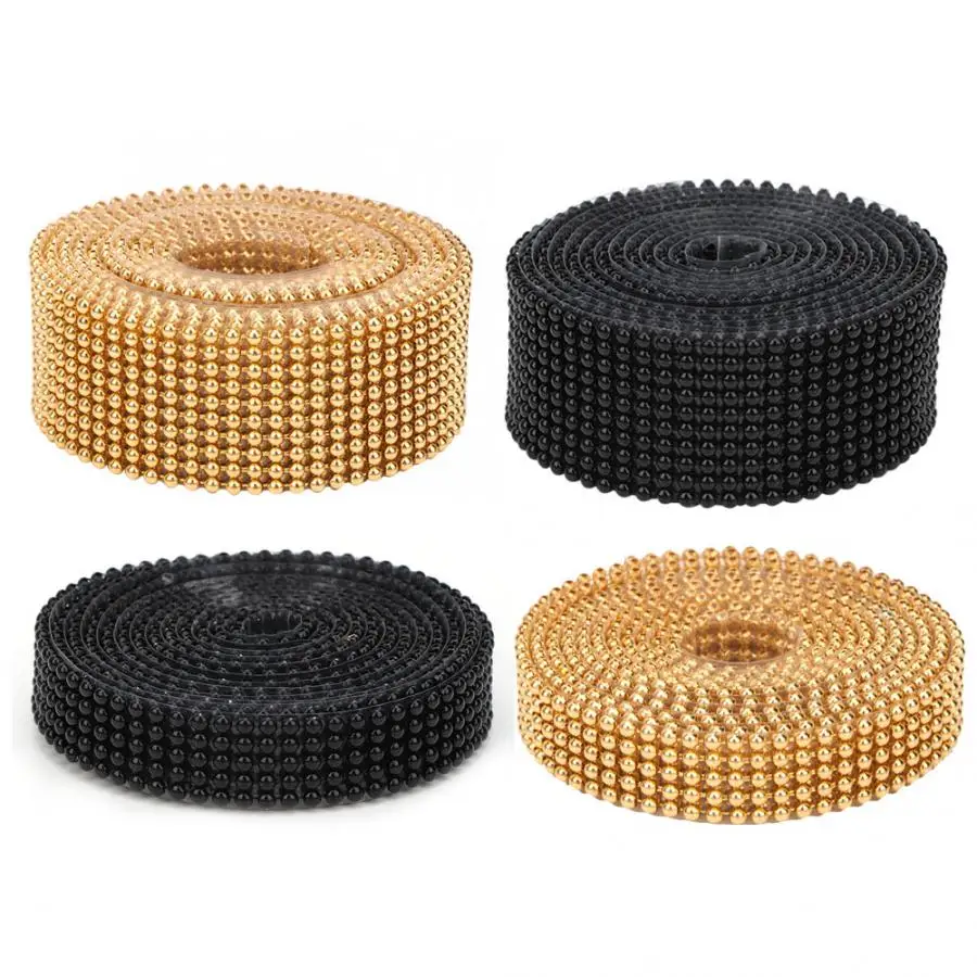 

DIY Sewing Craft Crystal Rhinestones Chain Trim Applique Clothes Dress Accessories Applique