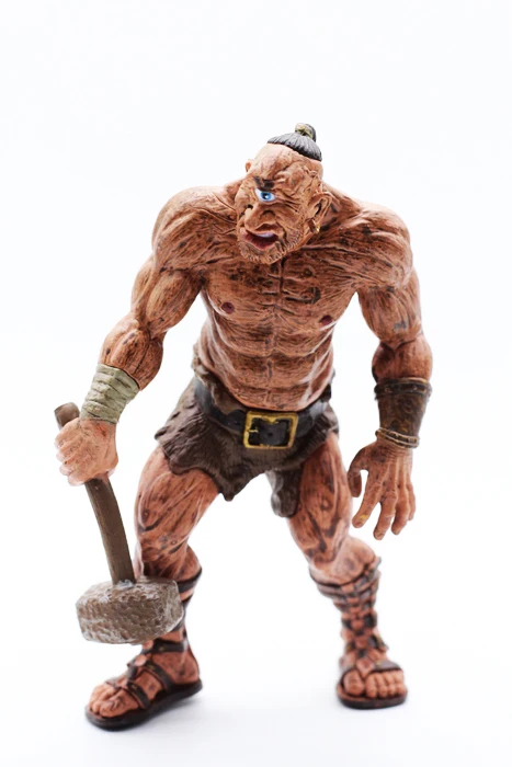 Фигурка из ПВХ греческая мифология Игрушечная модель Cyclops Keklops|Игровые фигурки и