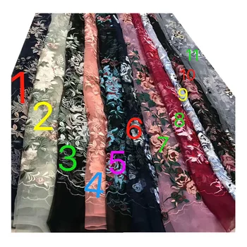

Latest nigerian net laces 2018 high quality african french lace embroidery african lace fabric with sequins bh2-70