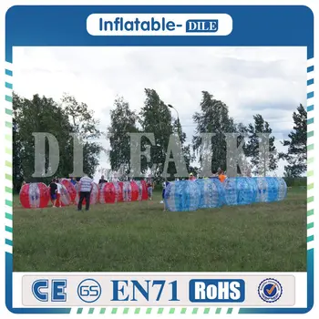 

Free Shipping 8PCS(4 Blue+4 Red )Inflatable Buddy Body Bumper Ball For Adult And Kids,Inflatable Human Body Bubble Ball,Bubbles