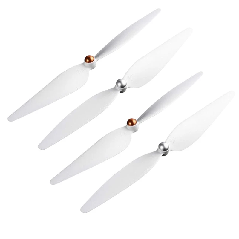 White 2 пары CW/CCW 1046 пропеллер реквизит запасной реквизит лезвие для Xiaomi 1080P RC Дрон Квадрокоптер самолет запасные части Аксессуары - Цвет: White
