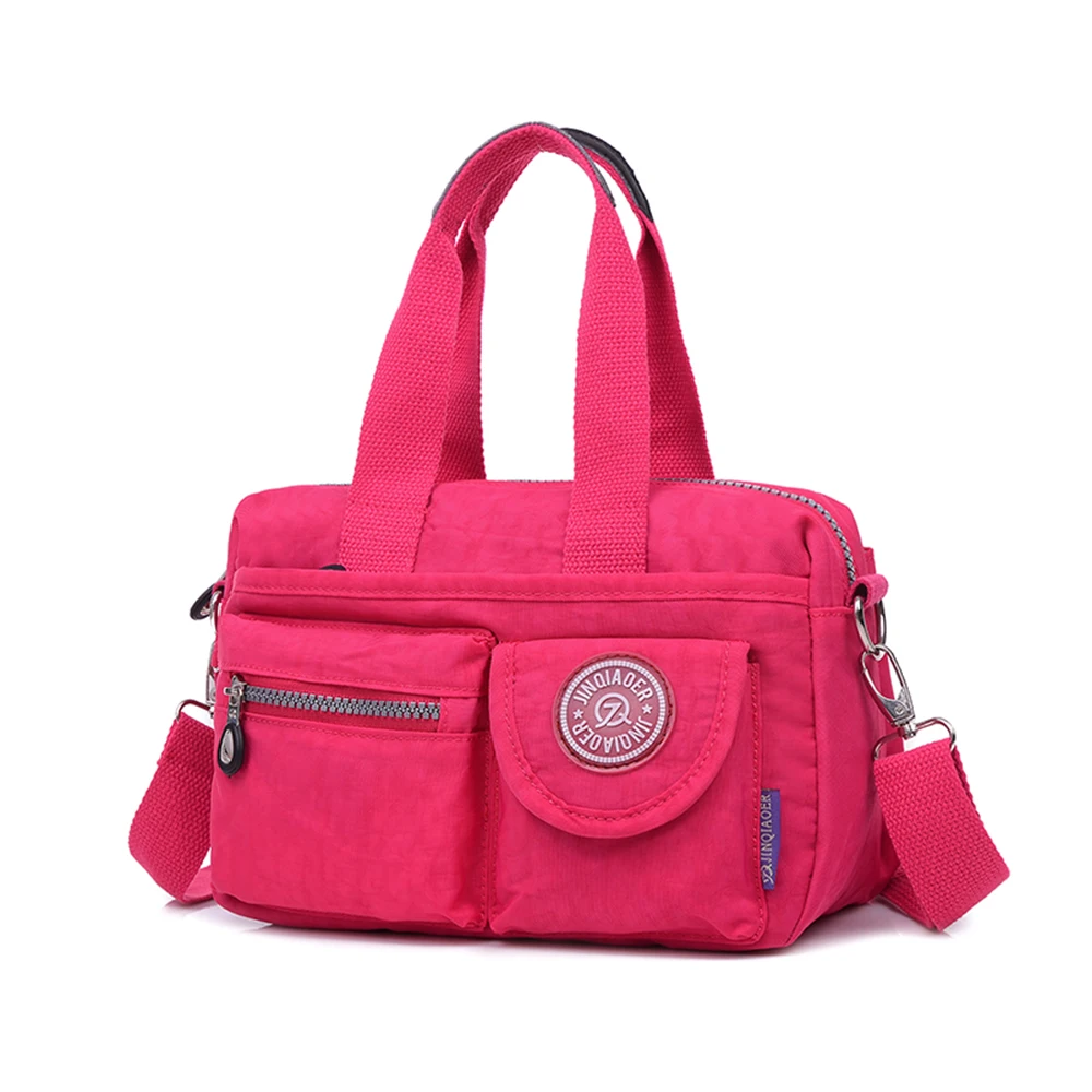 

Ladies Waterproof Nylon Bags for Women 2018 High Quality Top-handle Bag Female Travel Shoulder Bag Casual Tote Messenger Bags