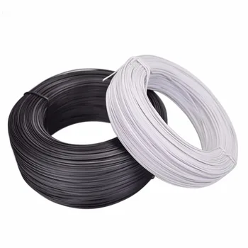 

Diameter 2.3mm 0.09'' Zinc plating plastic cover iron cable tie iron core diameter 0.55mm 0.02'' length=160meters,160meters/lot