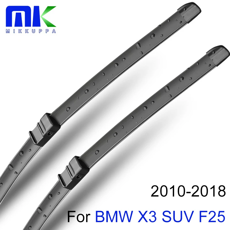 Mikkuppa Front And Rear Wiper Blades For BMW X3 Suv F25 2010 2018