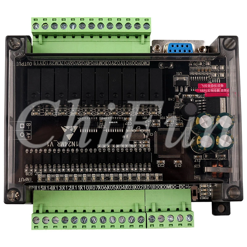 

Freeshipping PLC Industrial Control Board FX1N-24MR Online Download Monitoring Modify with shell