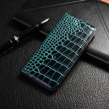 Krokodil Lederen Telefoon Case Homtom HT7 HT16 HT S16 HT17 HT27 HT30 HT37 HT50 HT70 Pro Flip Stand cover(China)