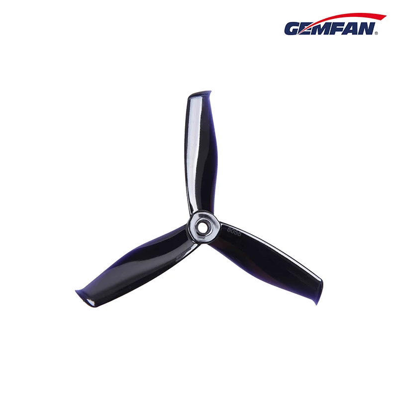 24 шт./12 пар Gemfan Hulkie 5055S 3 Blade cw ccw Propeller prop совместимый 2205 бесщеточный двигатель для FPV