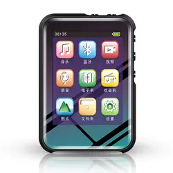 Мини ABS MP3-плеер встроенный 8G Bluetooth Hifi с динамиком полное нажатие на экран fm-радио Usb Flac аудио бег Walkman Спорт