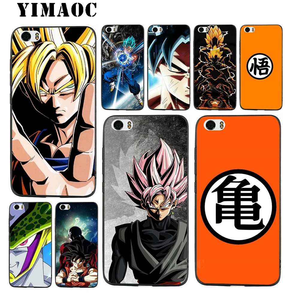 YIMAOC Dragon Ball Z Cool Soft Silicone Case for Xiaomi Redmi 6 Note 4X 4A 5A 5 Plus MiA1 A2 Pro Lite Mi 8 A1 |